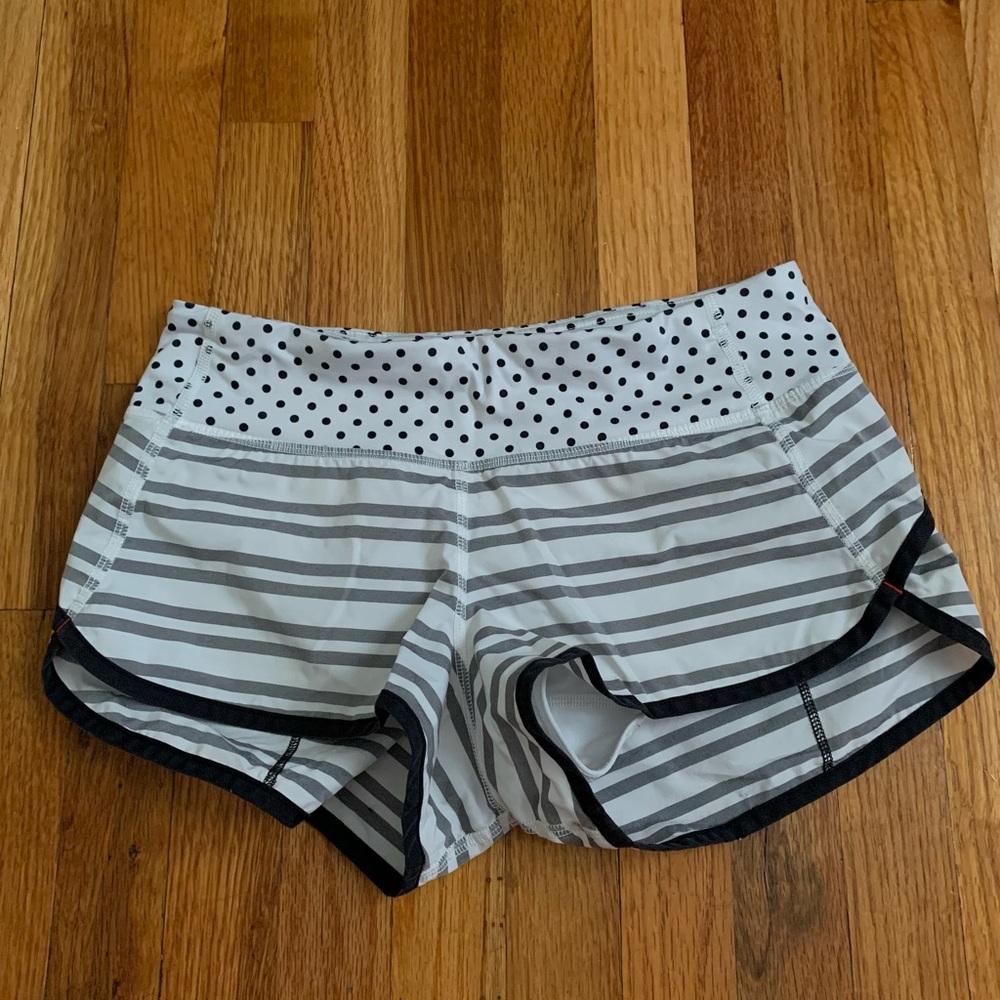 Super Cute Lulu Women's Striped Speed Shorts